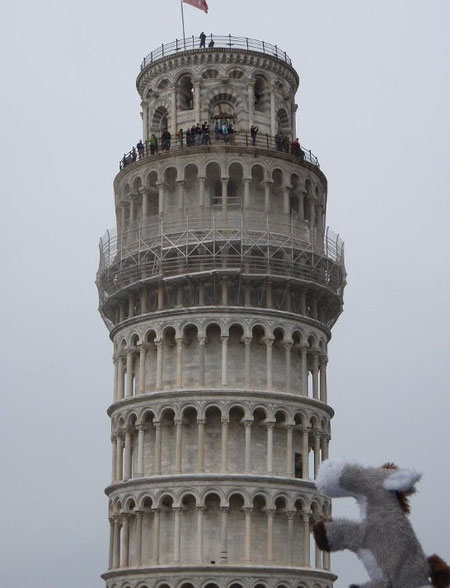 Der Gerade Turm von Pisa ... dank Egmont, der ihn grade schob ;o)