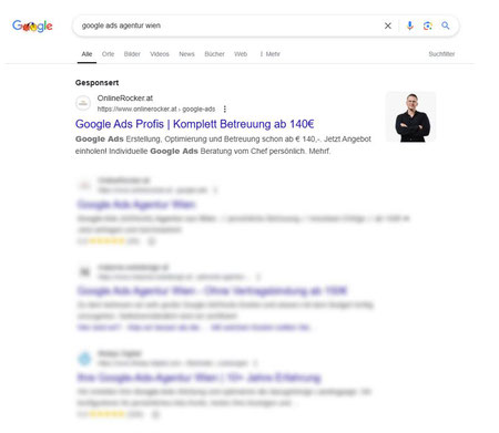 Mit Google Ads auf Top-Position