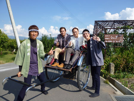 西郷 輝彦さんと田中 健さんとパシャリ！