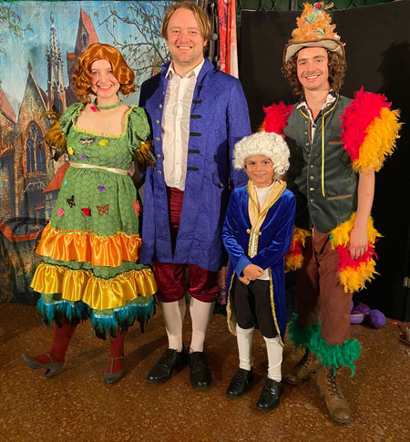 Mozartini präsentiert: Die Zauberflöte für Kinder (c)Oper@Tee Kinderoper