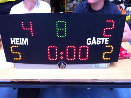 Am Ende ein erfreuliches 4:2 für "Futsalicious Essen II" (Foto: Wehling)