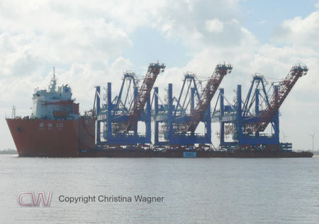 Zong Ren 122 mit neuen Containerbrücken für CTA