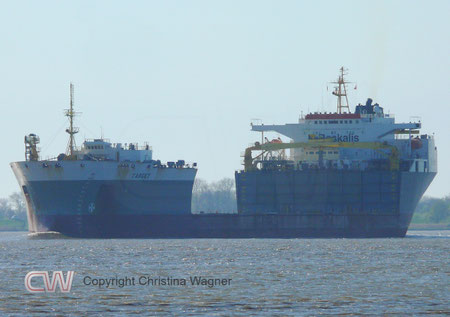 Boskalis Halbtaucher Schwergutschiff Target