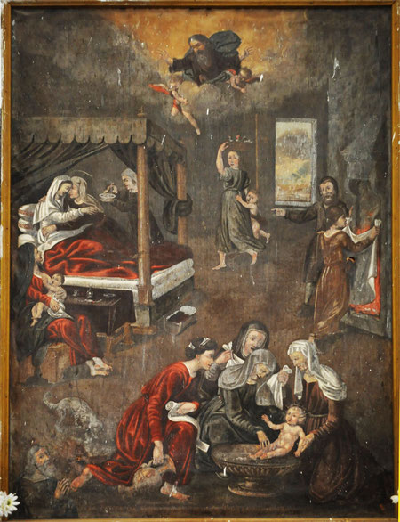 Montemaggiore - Confrérie St Jean - Naissance de St Jean (De Santis)