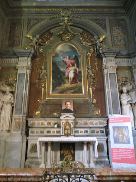 Turin - Eglise Saint-François d'Assise - Autel de l'Ange gardien