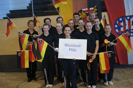 Juniorteam VFZ Mainz - Ebersheim (Alexandra Dietrich, Rosmarie Röper, Leopold), Sarah Nehmert (VFZ Mainz - Ebersheim, Alexandra Dietrich, Giacomo), Konstantin Merk (RC Neustadt, Ute Merk, Adonis), Mannschaftsführer: Holger Janssen