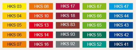 HKS-Farbtabelle