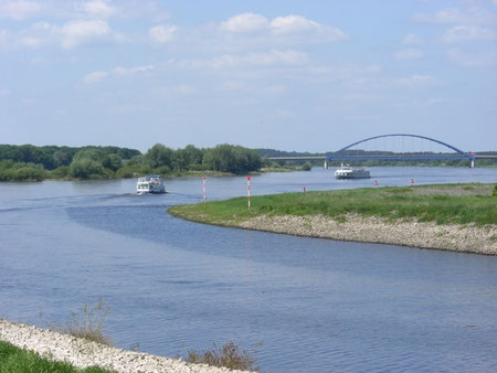 ... an der Elbe