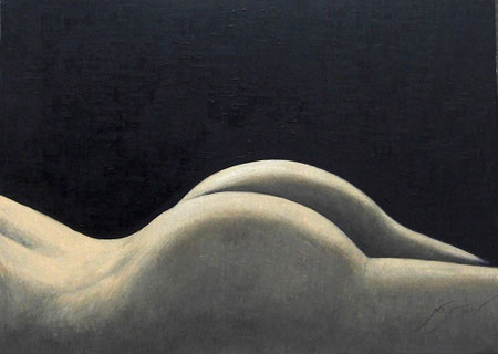 Desnudo de trasero y espalda - 70 x 50 cm