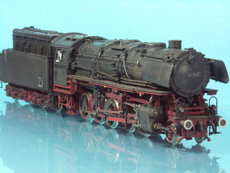 ROCO BR 44 mit verbesserter Stromaufnahme und neuer Beschriftung