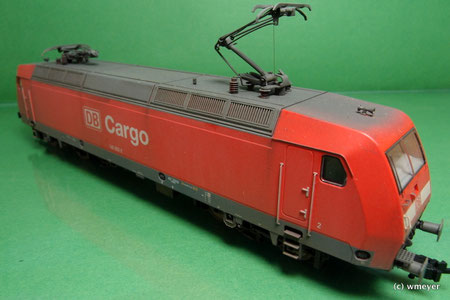 Fleischmann BR145 repariert und gealtert