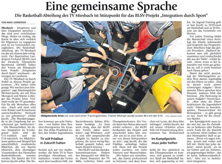 Artikel des Miesbacher Merkur am 13.12.2012 - Zum Vergrößern Klicken