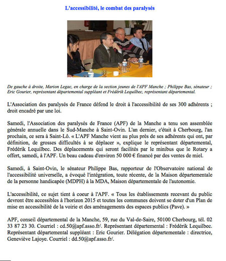 Ouest-France, 16/10/12