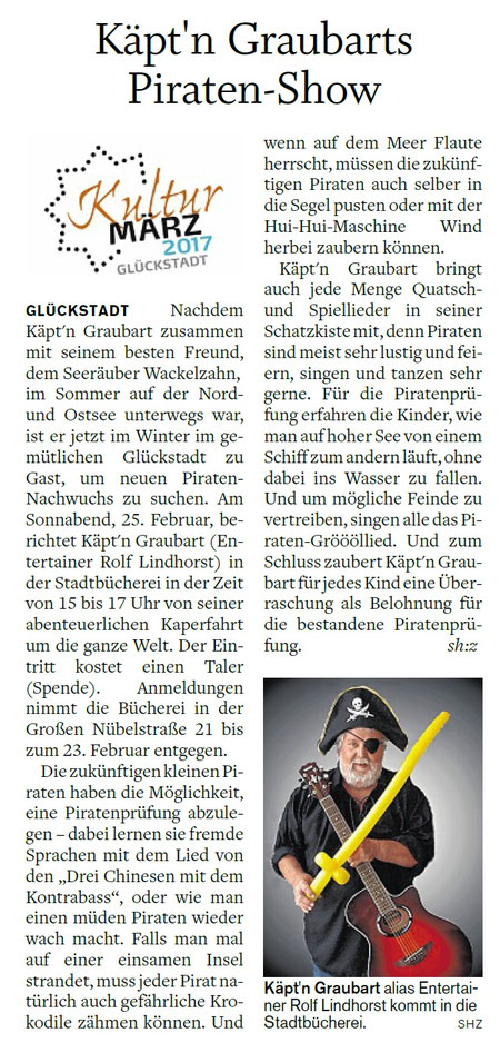 Käpt'n Graubarts Piratenshow