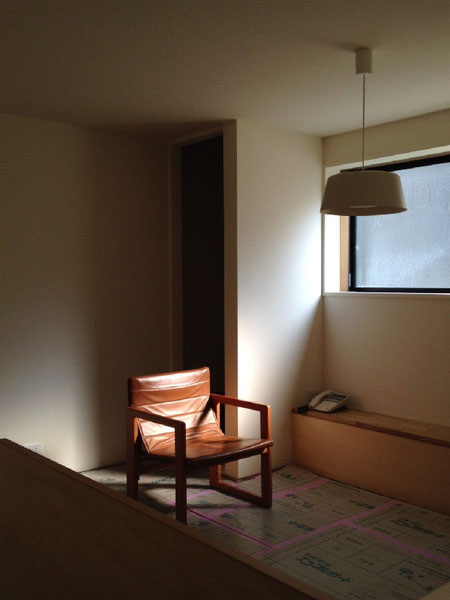 長岡の家Ⅰ 長野県松本市の建築設計事務所 建築家 丸山和男 新潟県長岡市 Oさんの事務所応接室 リノベーション