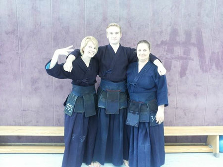 Dan-Prüfungen auf dem Tengu Cup 2014