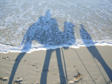 Schatten im Sand...