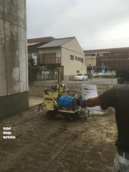 地盤調査/地質調査/スウェーデン式サウンディング試験/家づくり
