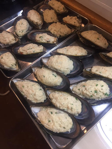 ムール貝のグラタン