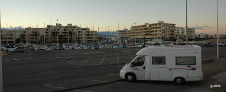 dernière étape à PORT BARCARES