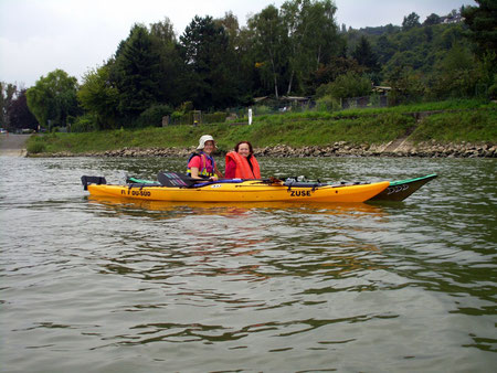 Sept. 2014, auf dem Rhein bei Remagen