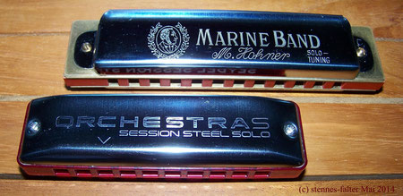 Hohner Mundharmonika Marine Band vs Seydel OrchestraS