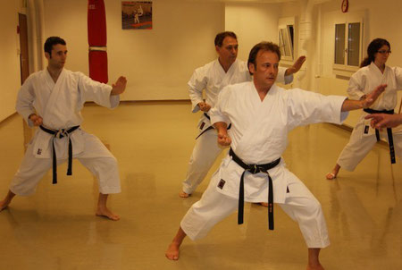 Kata-Training der Gojushiho-Dai, 17.3.2012