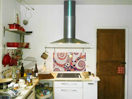mise en situation informatique, d'après photo de cuisine chez le client