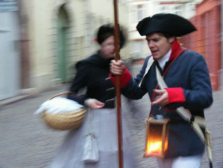 Der Nachtwächter legt los