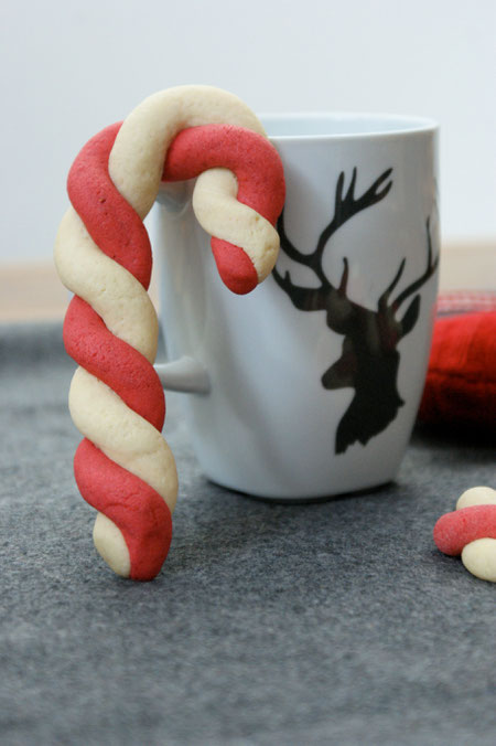 Zuckerstangen-Kekse