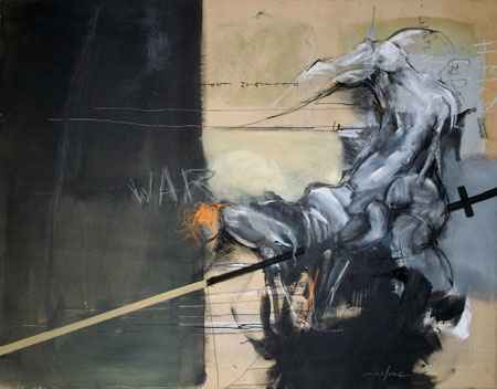 Acrylique sur toile Dim:114cmx146cm