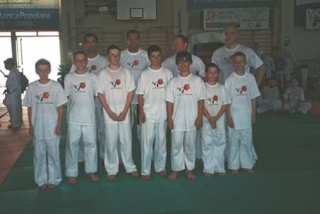 Yoshitaka Karate Club with Sensei Pinna