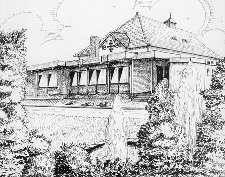 Die Turnhalle unser Stammlokal