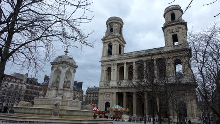Eglise Saint Sulpice, photo non libre de droits