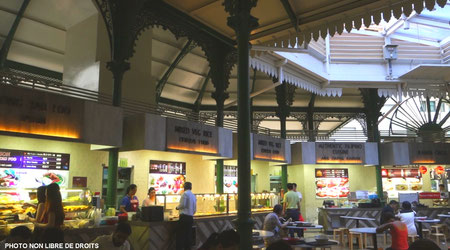 Lau Pa Sat, Financial District, Singapour, photo non libre de droits