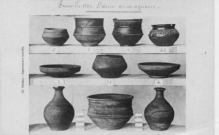 Poteries Mérovingiennes