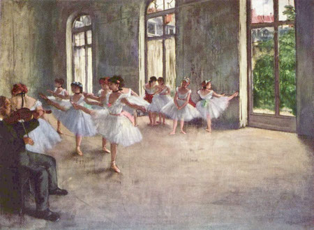 Ballet Rehearsal, Edgar Degas, 1894