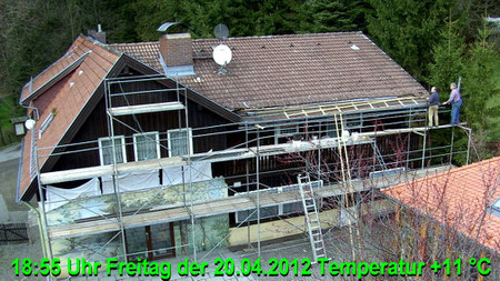 Wetter vom Freitag den 20.04.2012 um 18:55 Uhr bewölkt und trocken Temperatur 11°C