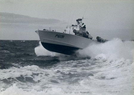 S-Boot Klasse 152 (P 6191 "Hugin") - Bild: Archiv Prochnow