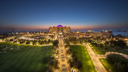 Urlaub in Abu Dhabi, Abenteuerurlaub wie im Film, das Emirates Palace Spa