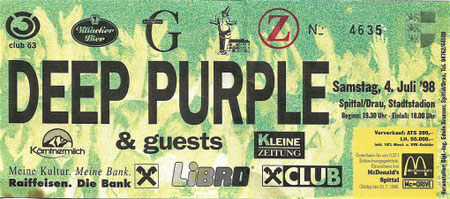 Deep Purple Spittal/Drau, Konzert