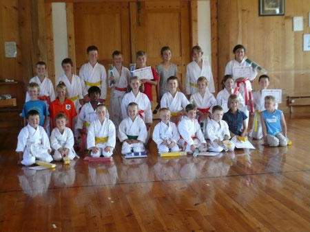 Teilnehmer Kyu-Prüfungen 17. Juni 09