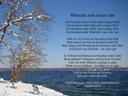 Neujahrswünsche