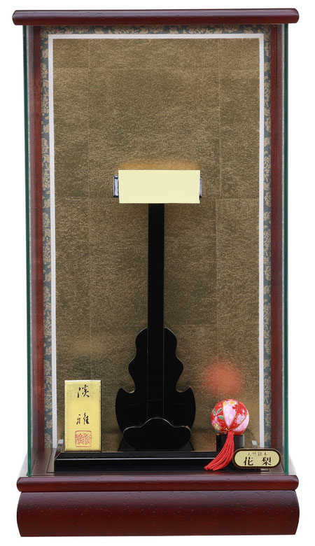 羽子板ケース 花梨 弥生 10号 高さ45cm 四角（1112-10-342）