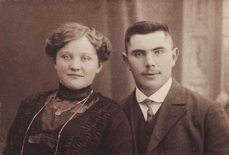 Firmengründer Theodor Buschmann und Frau, 1920er Jahre