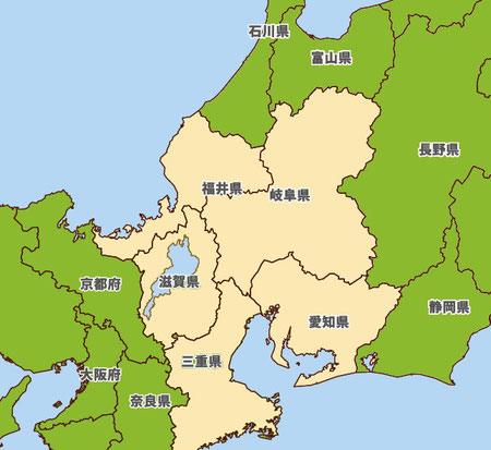 派遣業務対応エリア