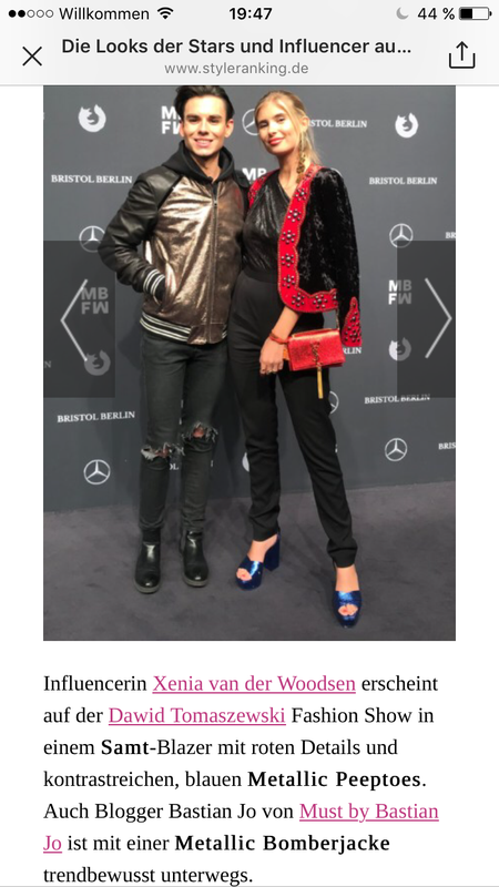 Gemeinsam mit Bloggerfreundin Xenia van der Woodsen für Styleranking