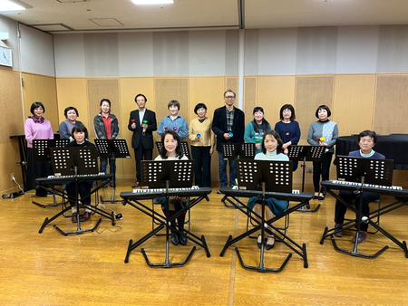 画像：第4回 ピアノde脳活福井　合同音楽会にて