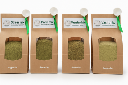 Natuurlijke kruidenondersteuning voor honden