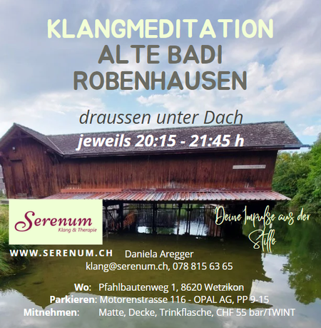 Klangmeditationen für Erwachsene und Kinder ab 10 Jahren mit Kristallpyramiden, Gong, Monochord, Regensäule in Wetzikon ZH